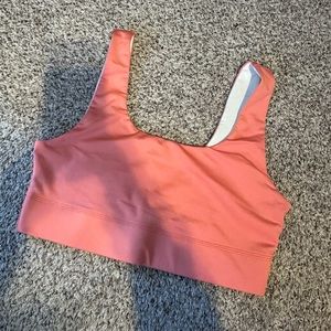 Fabletics reversible low impact sports bra large